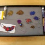 Organized Seed Bead Mat