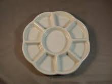 Ceramic Dish for Organizing Seed Beads