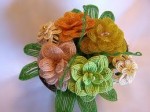 French Beaded Flower