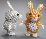 3D Beaded Bunny