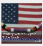 Military Peyote Tube Beads