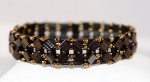 tumbling tiles black Tila Tumbling Tiles Bracelet