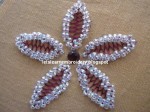 Bead Embroidery Cretan Stitch Flower