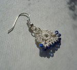 Simple Bead Crochet Earrings