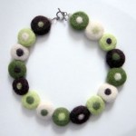 Felt Bead Bracelet