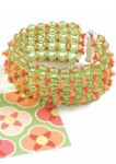 Beadweaving bracelet tutorial Free Herringbone and RAW Ebook