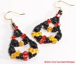 Fiesta Twin Bead Earrings