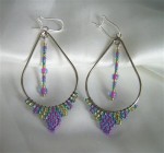 graduationearrings Brick Stitch Earrings