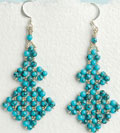 Right Angle Weave Earrings