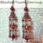 Beaded Tassel Earrings