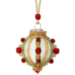 Beaded Christmas Ornament