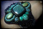 Bead Embroidery Cuff