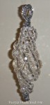 Crystal Swirl Christmas Ornament