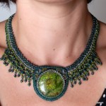 Bead Embroidery Necklace