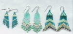 Native American Style Beaded Earrings