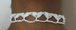 Beaded Fan Crochet Necklace