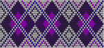 Purple Diamon Loom Pattern