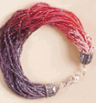 Multi-Strand Seed Bead Bracelet