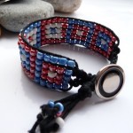 Beaded Loom Cuff