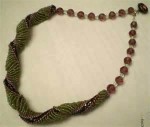 Double Dutch Spiral Necklace