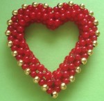 Beadwoven Heart