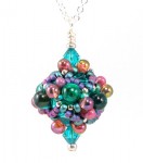 Double Pagoda Beaded Bead 
