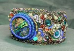Bead Embroidery Cuff