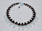 Dresden Necklace with Crystal Rondelle Beads