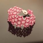 Florets Crystal Beaded Bracelet