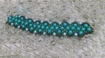 Triangle Weave with Pearls