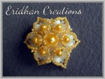 Beaded Flower Pendant