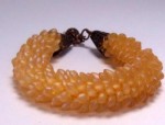 Bead Crochet with Long Magatamas