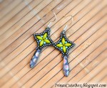 Dangle Beaded Earrings Tutorial