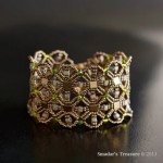 Geometric Integrating Nets Bracelet