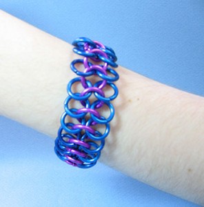 European 4 in 1 Chain Mail Bracelet