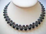 Chevron Netted Necklace