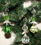 Beaded Angel Beaded Christmas Ornaments 