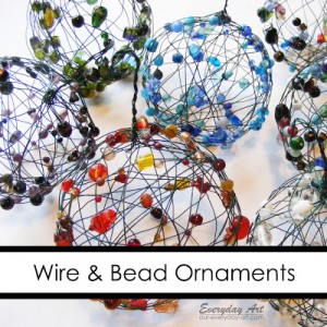 Wire and Bead Ornaments