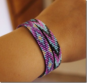 Bright Native Loom Bracelets