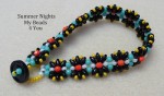 Summer Nights SuperDuo Beadwoven Bracelet 