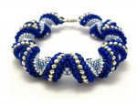 Zig-Zag Cellini Spiral Bracelet