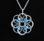 Chainmaille Rose