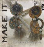 Turn Shrink Plastic Into Rustic Metal Earrings