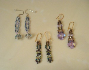Right Angle Weave Earrings