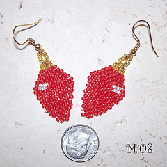 Christmas Light Bulb Earring Pattern