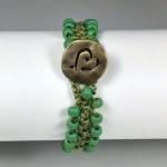 Turkish Flat Bead Crochet Bracelet Tutorial 