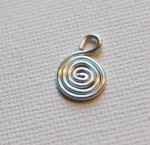 Spiral Wire Charm