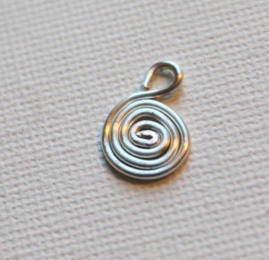 Spiral Wire Charm