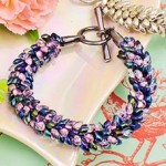 Make a Beaded Kumihimo Bracelet with Seed Beads