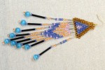 Native American Brick Stitch Earrings 